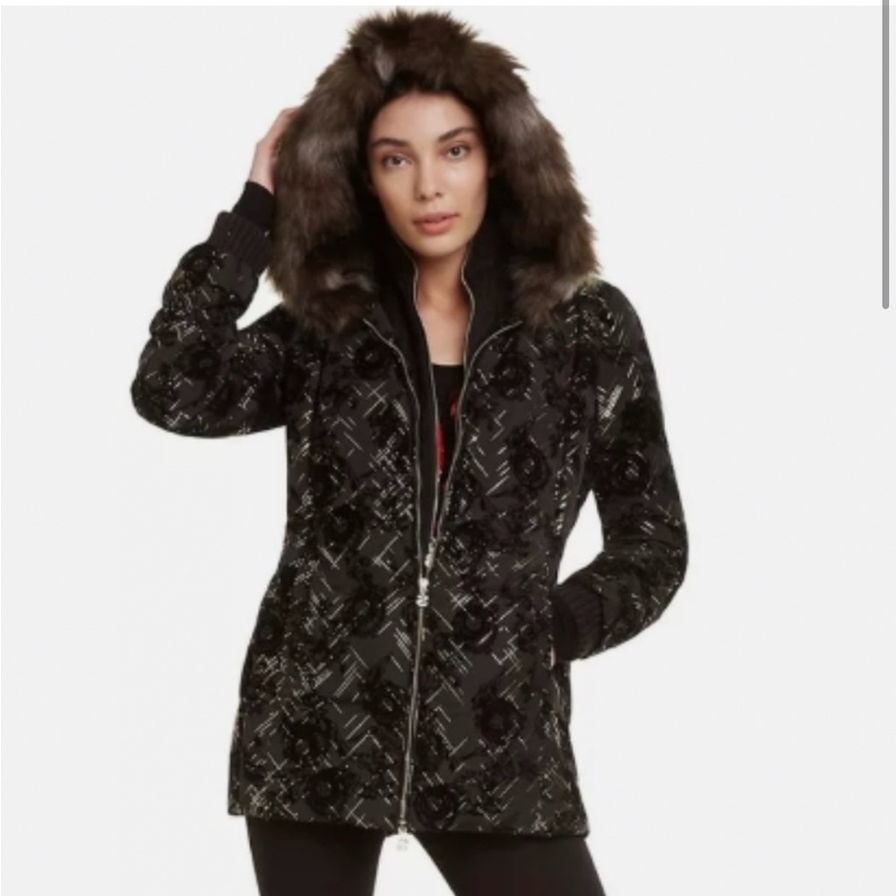 Women's Black Hooded Jacket